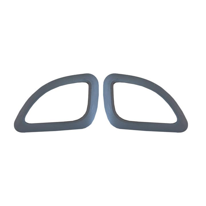 قاب دستگیره داخلی چپ خودرو قطعه سازان کبیر مدل ZEH-SLX-519 مناسب برای 405 SLX مجموعه 2 عددی